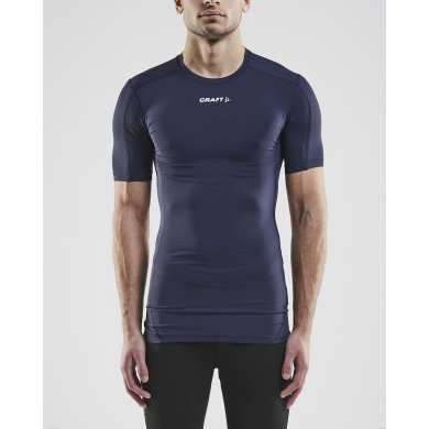 Craft Compression T-shirt (tight-fitting) Pro Control Underwear navy blue Men